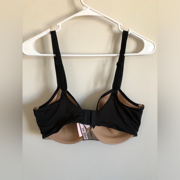 Victoria’s Secret Lined Perfect Coverage Bra Size 36DDD, in Sheer Black Color - Picture 5 of 11